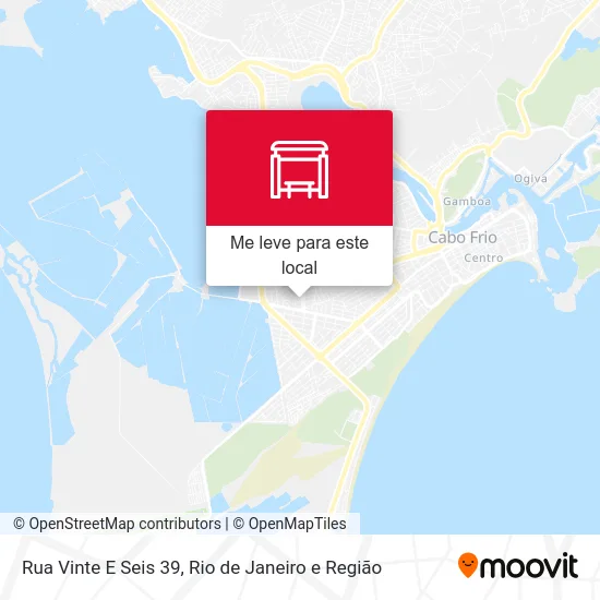 Rua Vinte E Seis 39 mapa