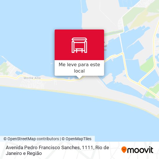 Avenida Pedro Francisco Sanches, 1111 mapa