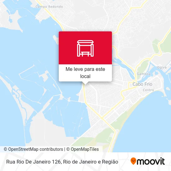 Rua Rio De Janeiro 126 mapa