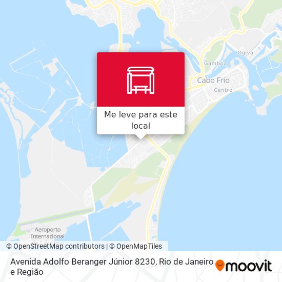 Avenida Adolfo Beranger Júnior 8230 mapa