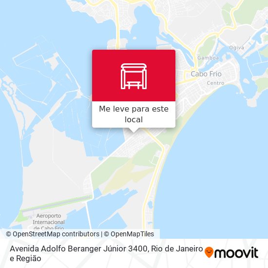 Avenida Adolfo Beranger Júnior 3400 mapa