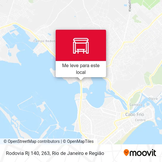 Rodovia Rj 140, 263 mapa