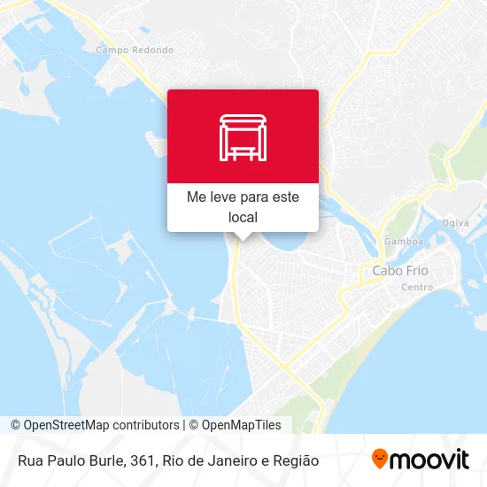 Rua Paulo Burle, 361 mapa