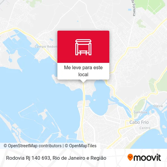 Rodovia Rj 140 693 mapa