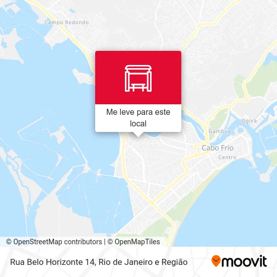 Rua Belo Horizonte 14 mapa