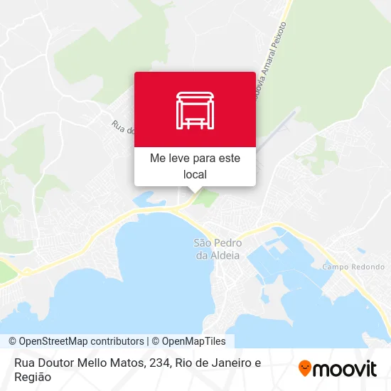 Rua Doutor Mello Matos, 234 mapa