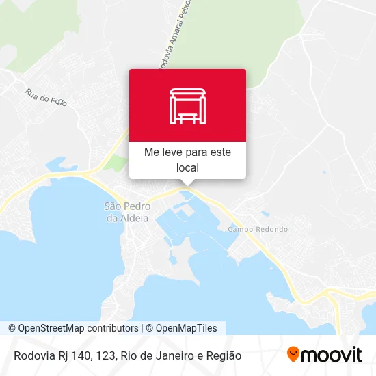Rodovia Rj 140, 123 mapa