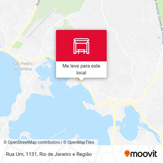 Rua Um, 1131 mapa