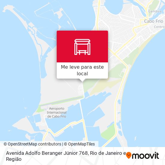 Avenida Adolfo Beranger Júnior 768 mapa