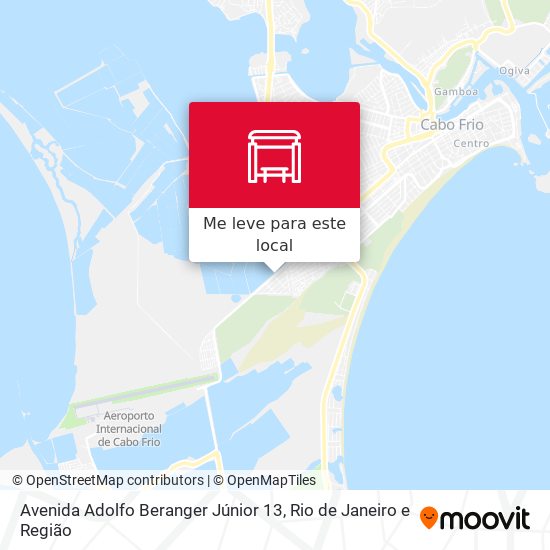 Avenida Adolfo Beranger Júnior 13 mapa