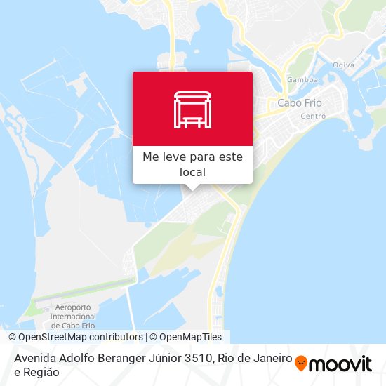 Avenida Adolfo Beranger Júnior 3510 mapa
