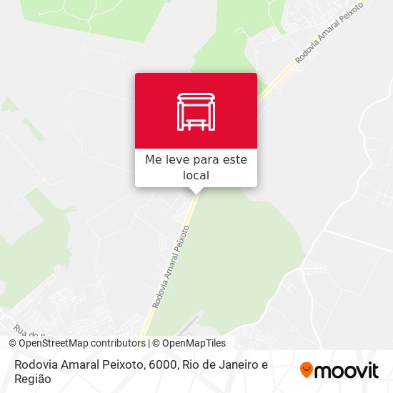 Rodovia Amaral Peixoto, 6000 mapa