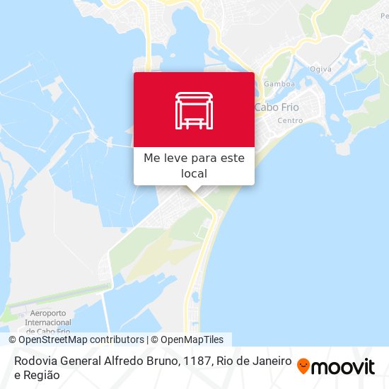 Rodovia General Alfredo Bruno, 1187 mapa