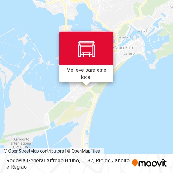 Rodovia General Alfredo Bruno, 1187 mapa