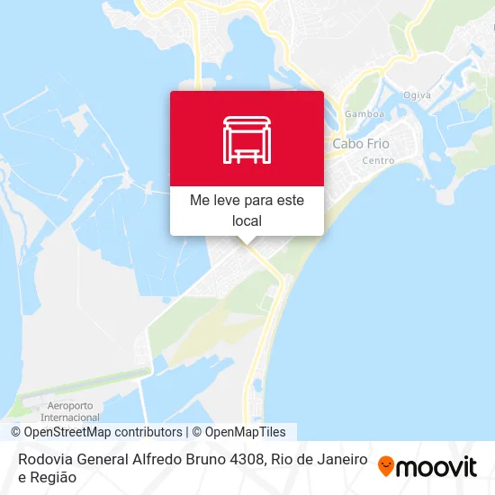 Rodovia General Alfredo Bruno 4308 mapa