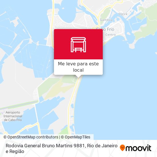 Rodovia General Bruno Martins 9881 mapa