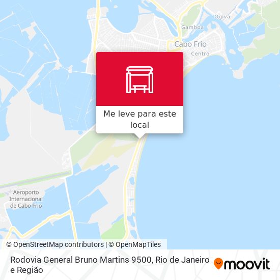 Rodovia General Bruno Martins 9500 mapa
