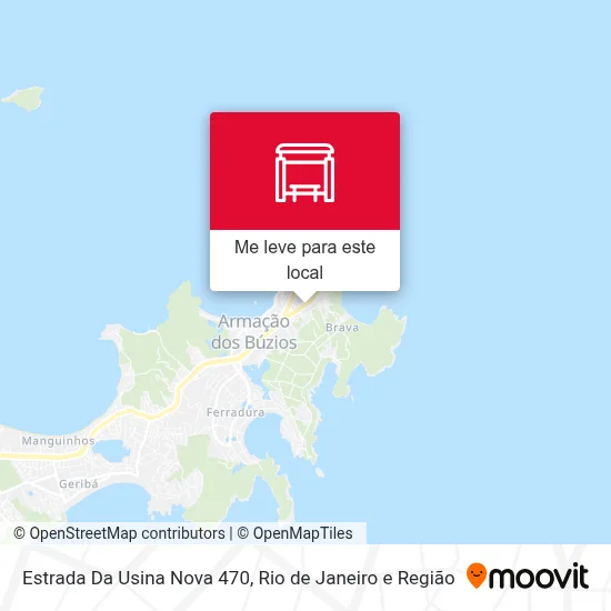 Estrada Da Usina Nova 470 mapa