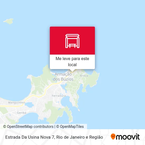 Estrada Da Usina Nova 7 mapa