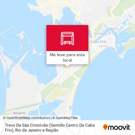 Trevo De São Cristóvão (Sentido Centro De Cabo Frio) mapa