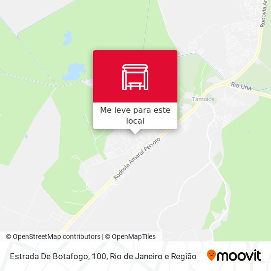 Estrada De Botafogo, 100 mapa