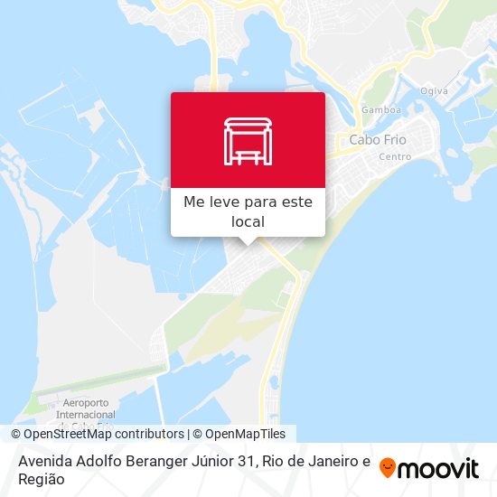 Avenida Adolfo Beranger Júnior 31 mapa