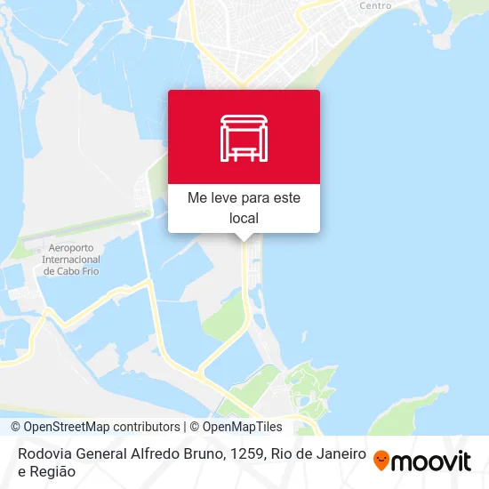 Rodovia General Alfredo Bruno, 1259 mapa