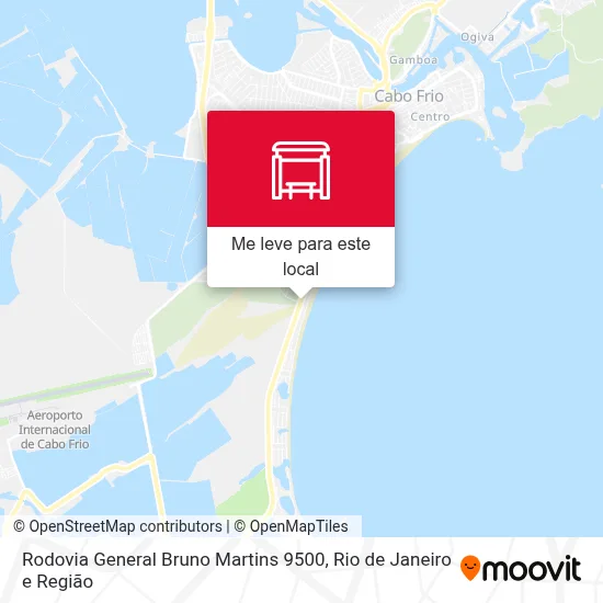Rodovia General Bruno Martins 9500 mapa