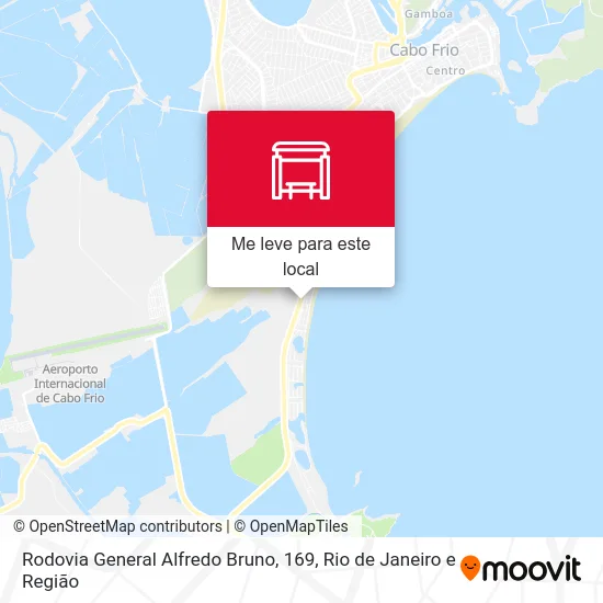 Rodovia General Alfredo Bruno, 169 mapa