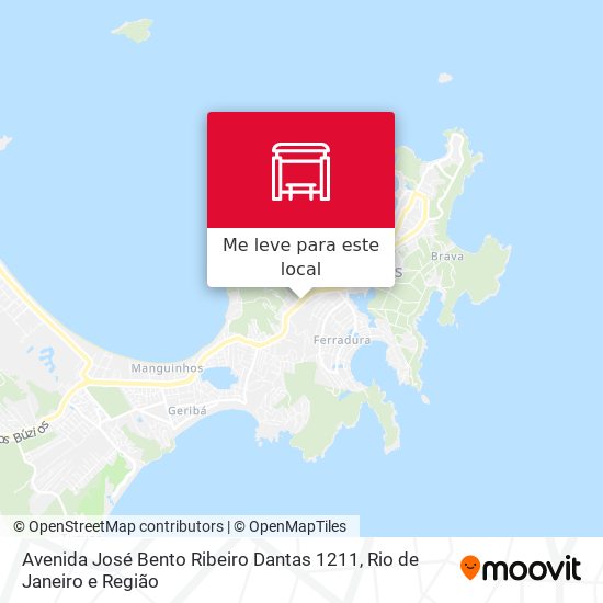 Avenida José Bento Ribeiro Dantas 1211 mapa