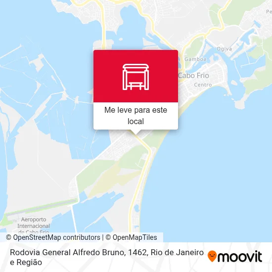 Rodovia General Alfredo Bruno, 1462 mapa