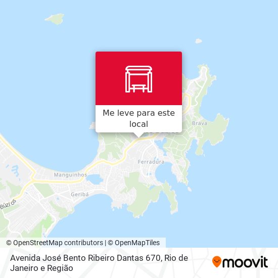 Avenida José Bento Ribeiro Dantas 670 mapa