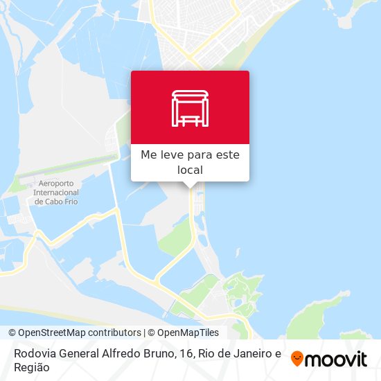 Rodovia General Alfredo Bruno, 16 mapa
