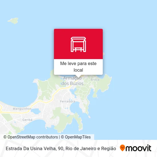 Estrada Da Usina Velha, 90 mapa