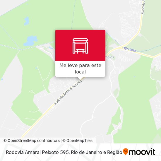 Rodovia Amaral Peixoto 595 mapa