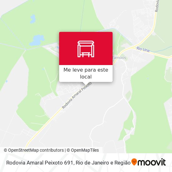 Rodovia Amaral Peixoto 691 mapa