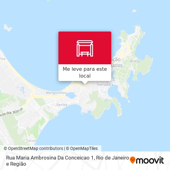 Rua Maria Ambrosina Da Conceicao 1 mapa