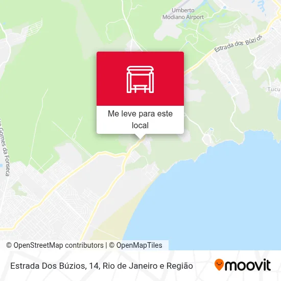Estrada Dos Búzios, 14 mapa