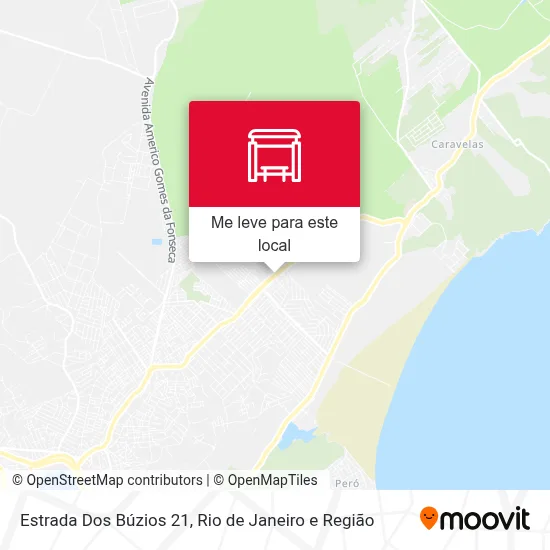 Estrada Dos Búzios 21 mapa