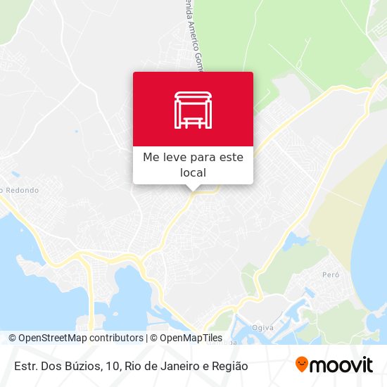 Estr. Dos Búzios, 10 mapa