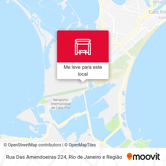 Rua Das Amendoeiras 224 mapa