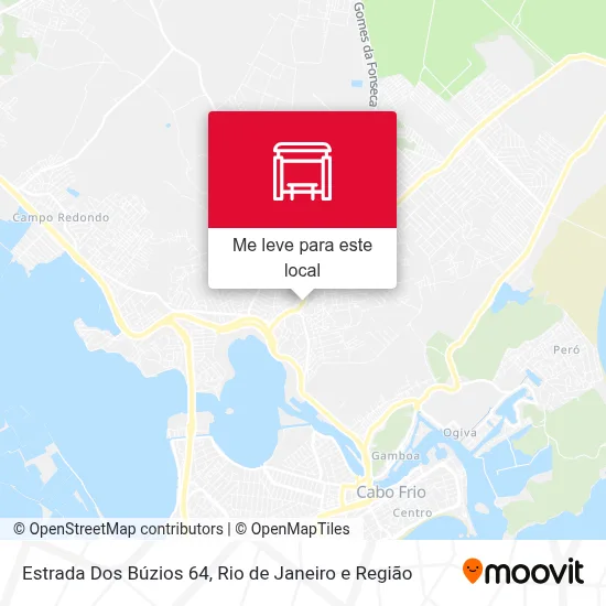 Estrada Dos Búzios 64 mapa