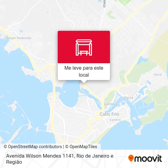 Avenida Wilson Mendes 1141 mapa