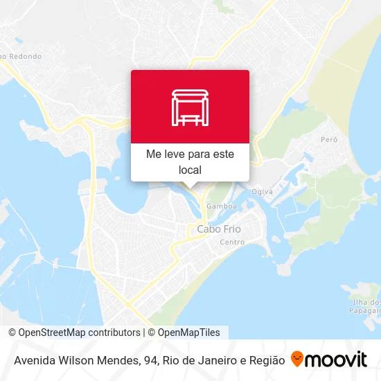 Avenida Wilson Mendes, 94 mapa