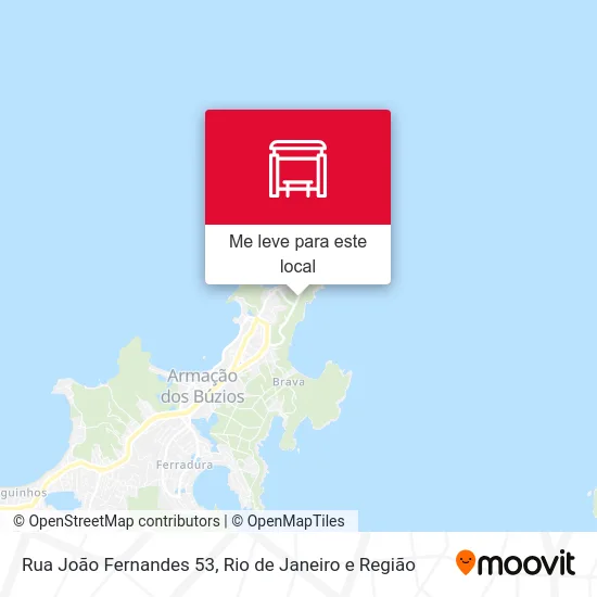 Rua João Fernandes 53 mapa