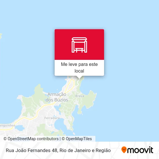 Rua João Fernandes 48 mapa