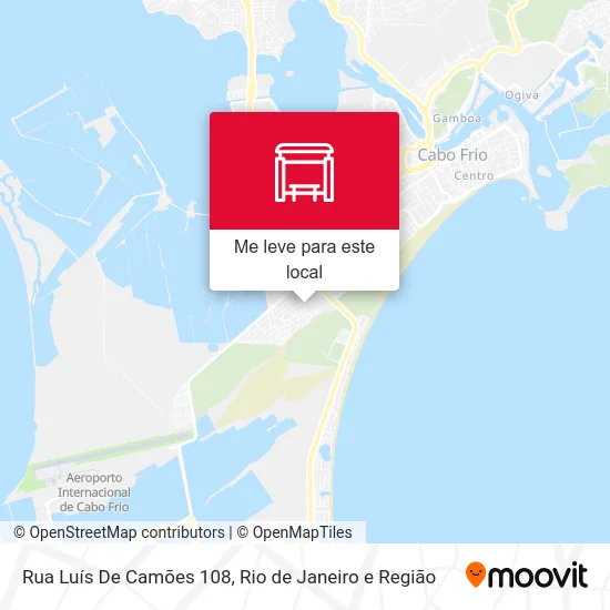 Rua Luís De Camões 108 mapa