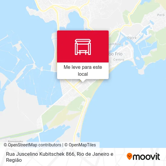 Rua Juscelino Kubitschek 866 mapa