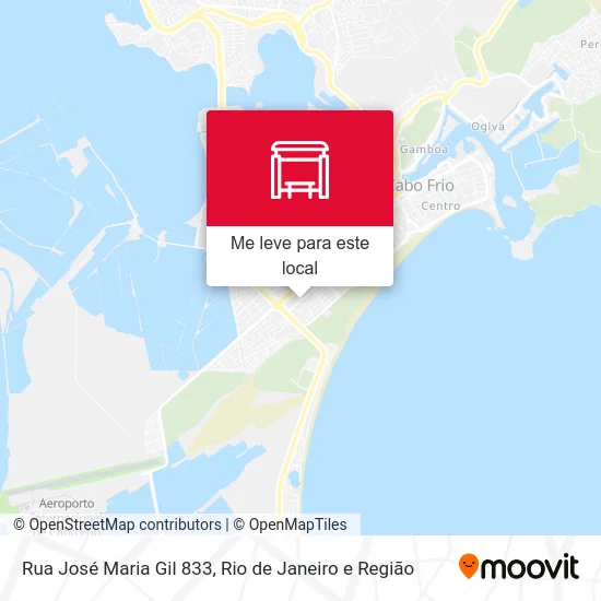 Rua José Maria Gil 833 mapa