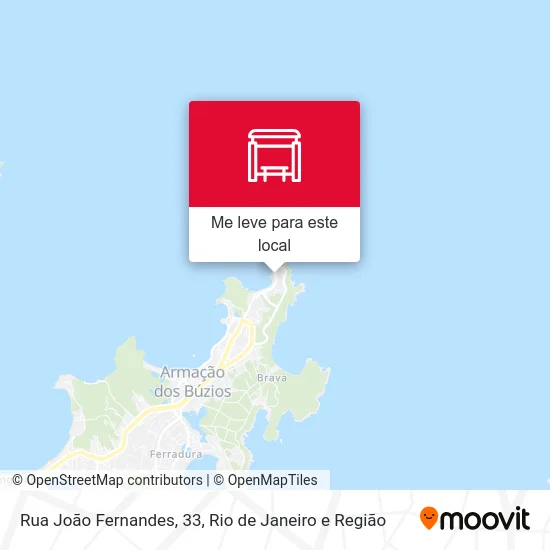 Rua João Fernandes, 33 mapa